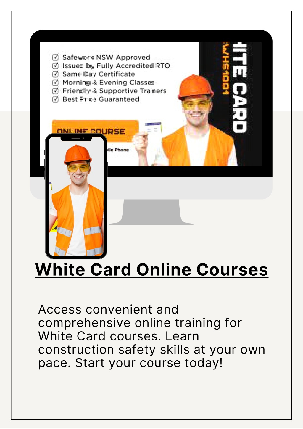 NSW White Card Course