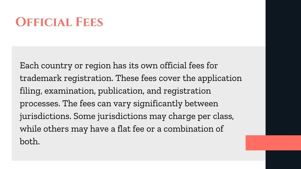PPT Cost to Register an International Trademark PowerPoint