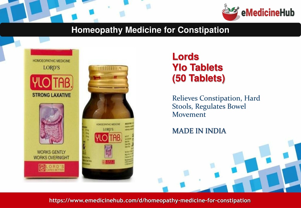 Homeopathy Medicine For Constipation