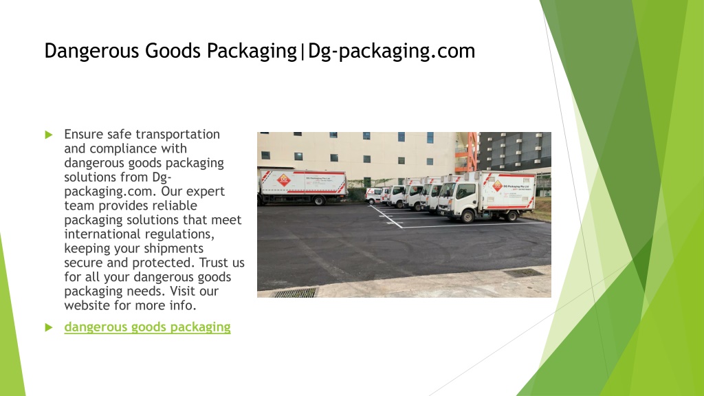 Ppt Dangerous Goods Packaging Dg Packaging Com Powerpoint