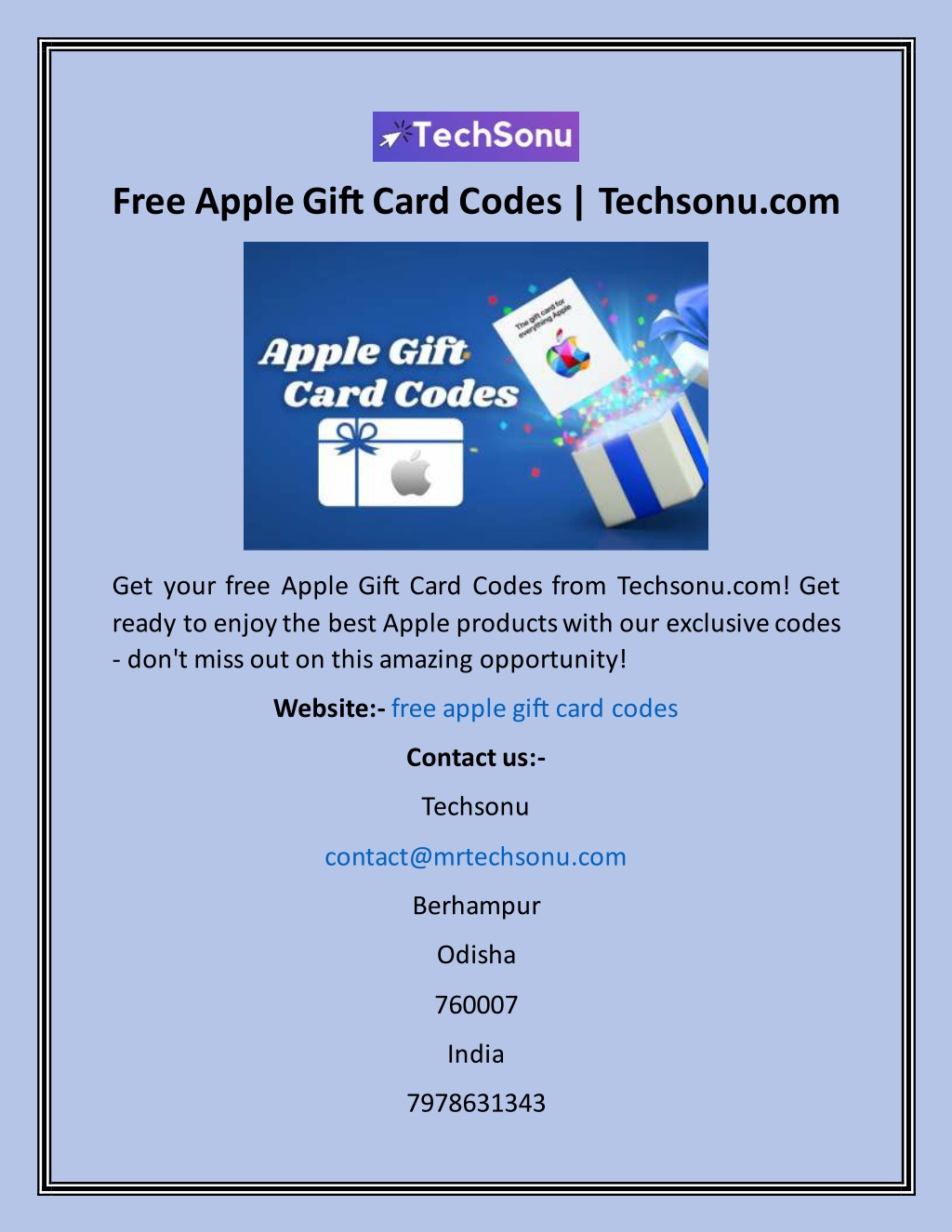 ppt-free-apple-gift-card-codes-techsonu-powerpoint-presentation-free