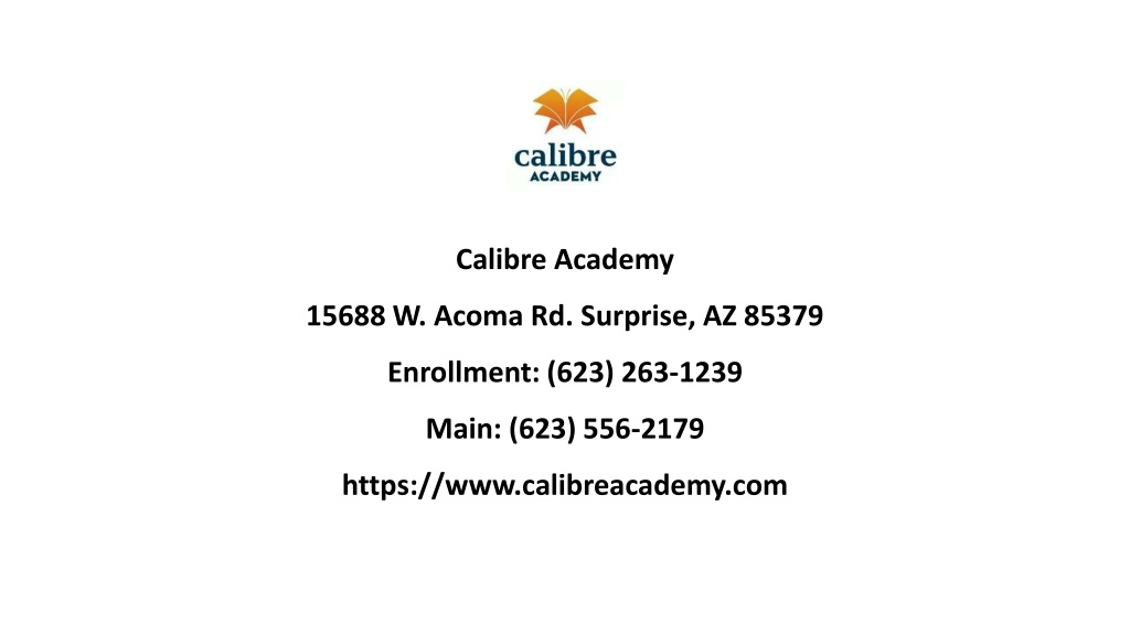 calibre academy suprise