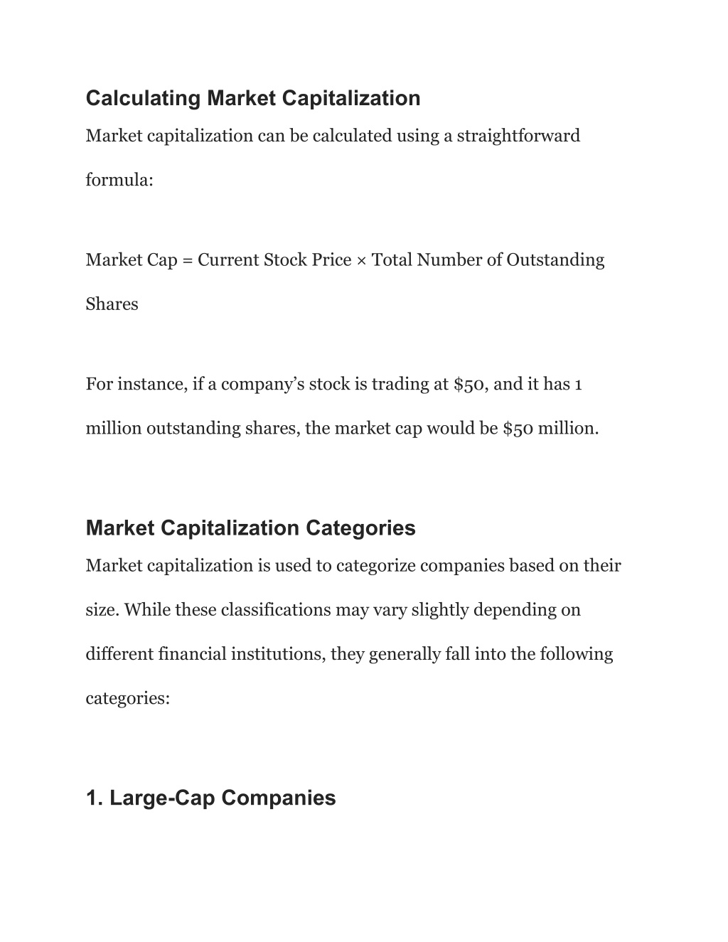 PPT - Nikit Shingari | Guide to Market Capitalization PowerPoint ...