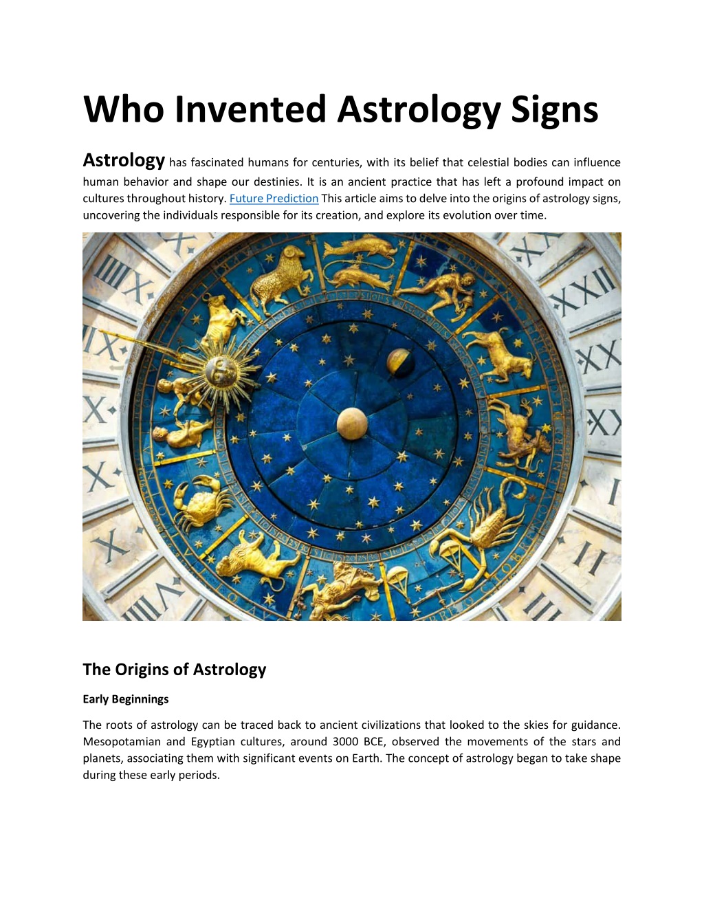 PPT Who Invented Astrology Signs PowerPoint Presentation free