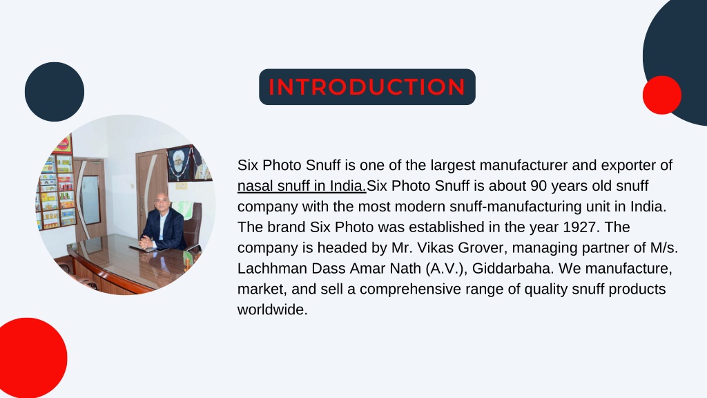 PPT - Indian Tobacco Nasal Snuff PowerPoint Presentation, free download ...