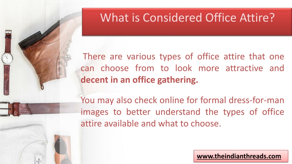 What Is Considered Office Attire