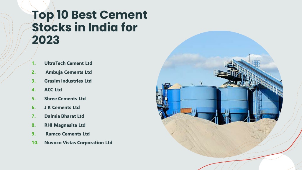 PPT - Top 10 Cement Stocks In India PowerPoint Presentation, Free ...