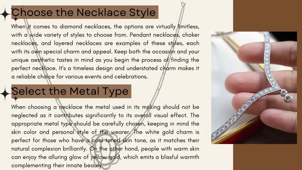 PPT - The Ultimate Guide to Choosing the Perfect Diamond Necklace for ...