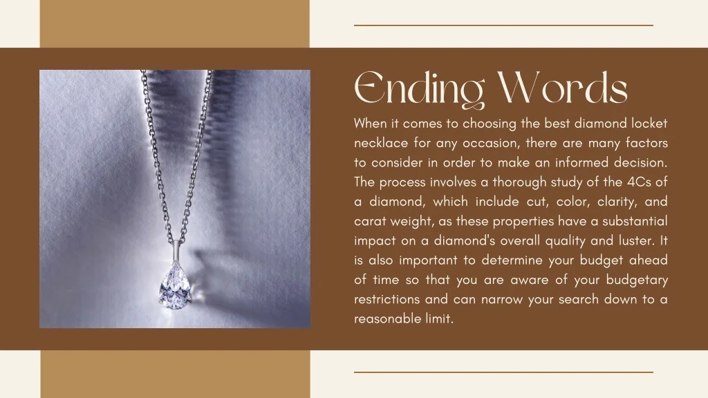 PPT - The Ultimate Guide to Choosing the Perfect Diamond Necklace for ...