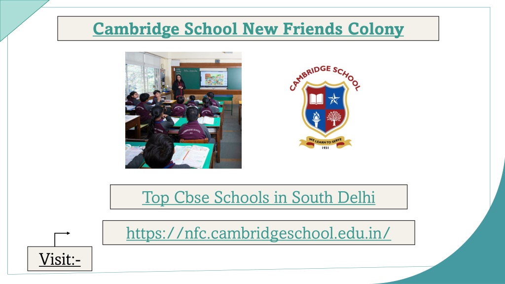 PPT - Top CBSE Schools in South Delhi PowerPoint Presentation, free ...