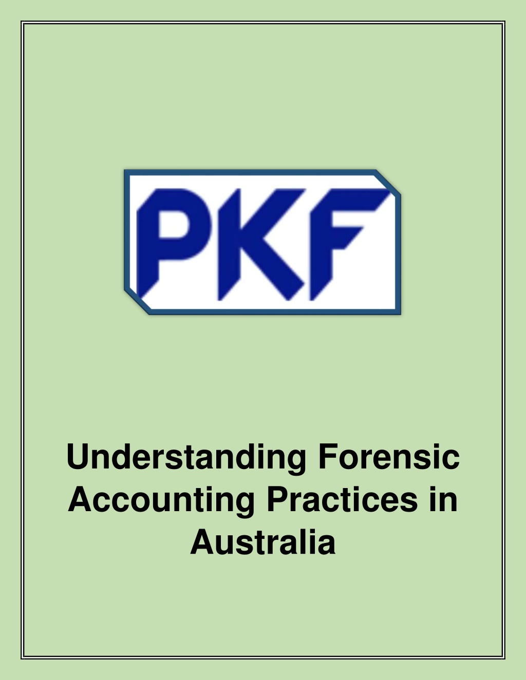 phd in forensic accounting in australia