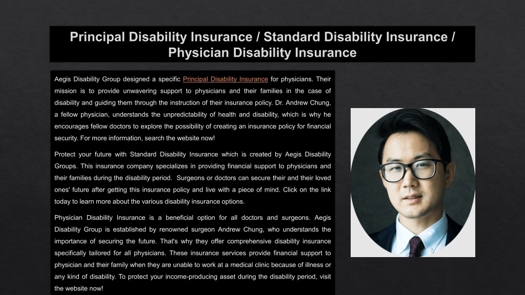 PPT - Physicians Disability Insurance PowerPoint Presentation, Free ...