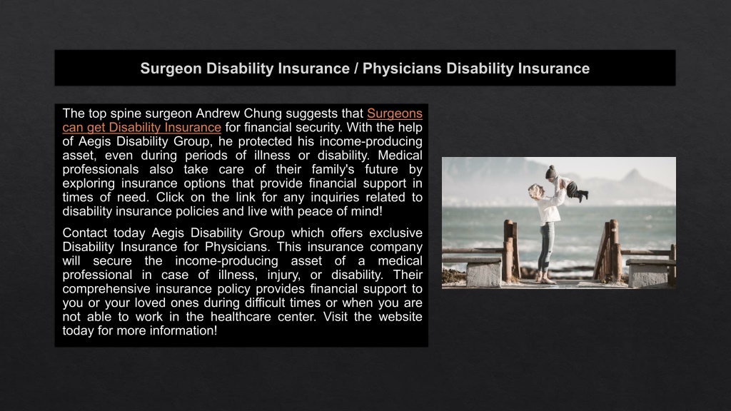 PPT - Physicians Disability Insurance PowerPoint Presentation, Free ...