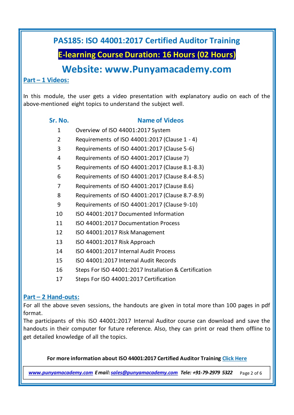 PPT - ISO 44001 auditor training Online Course PowerPoint Presentation ...