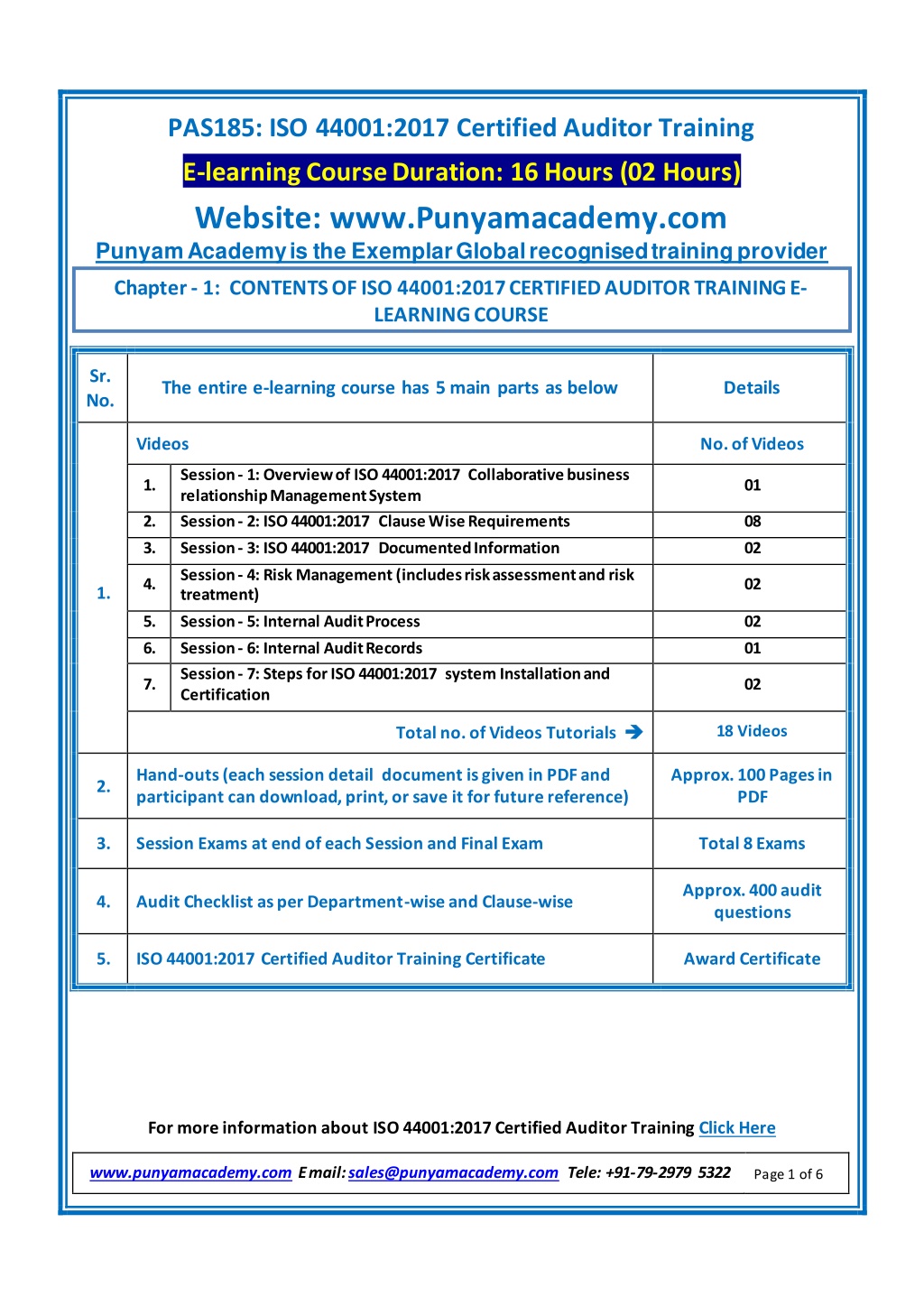 PPT - ISO 44001 auditor training Online Course PowerPoint Presentation ...