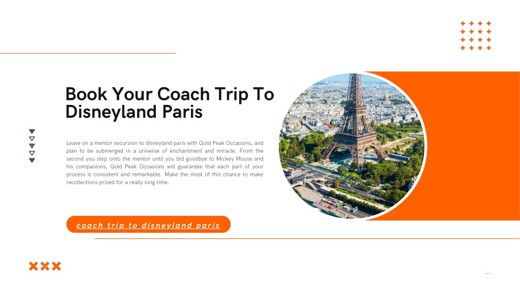 PPT Book Your Coach Trip To Disneyland Paris PowerPoint Presentation