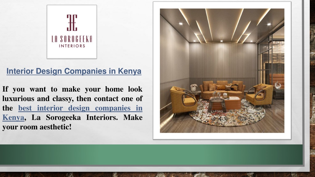 Interior Design Companies In Kenya