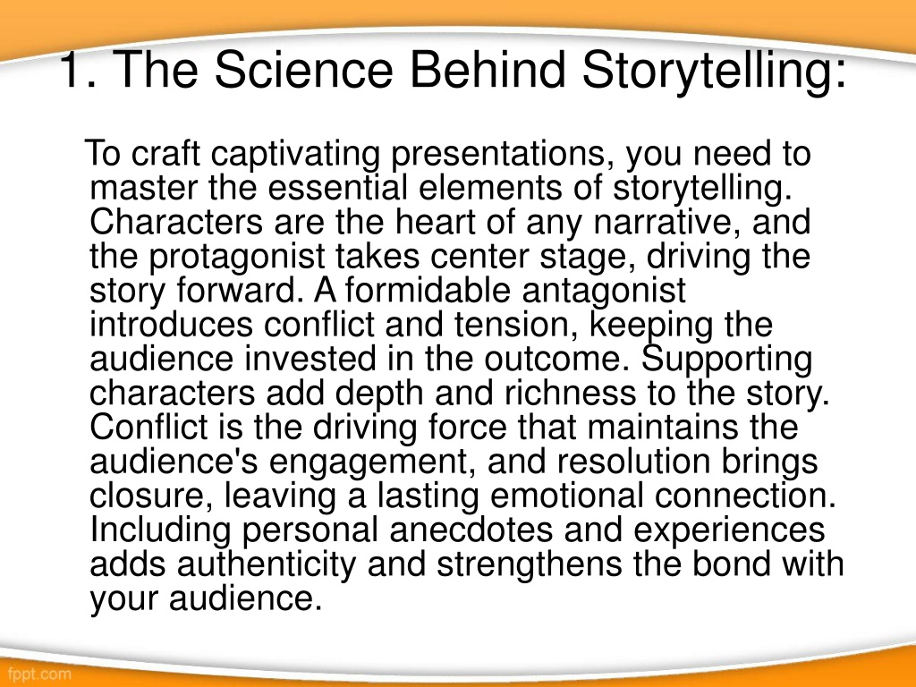 PPT - Mastering The Art Of Storytelling In Presentations Captivate Your ...