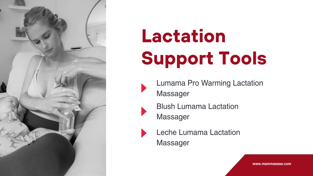Lumama Pro Lactation Massager in Leche