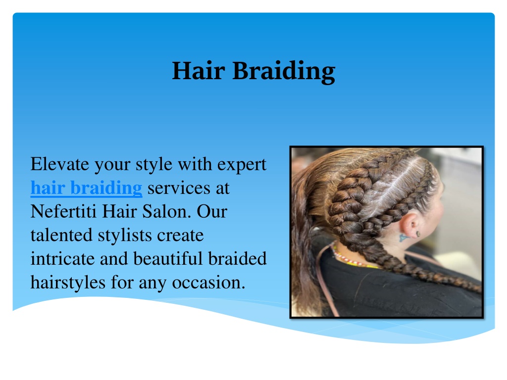 PPT - Hair Braiding PowerPoint Presentation, free download - ID:12382100
