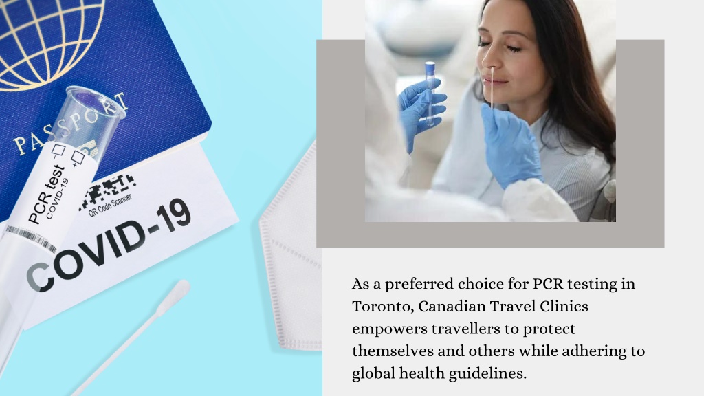 travel pcr test toronto