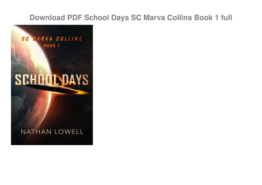 PPT - Download PDF School Days SC Marva Collins Book 1 full PowerPoint ...