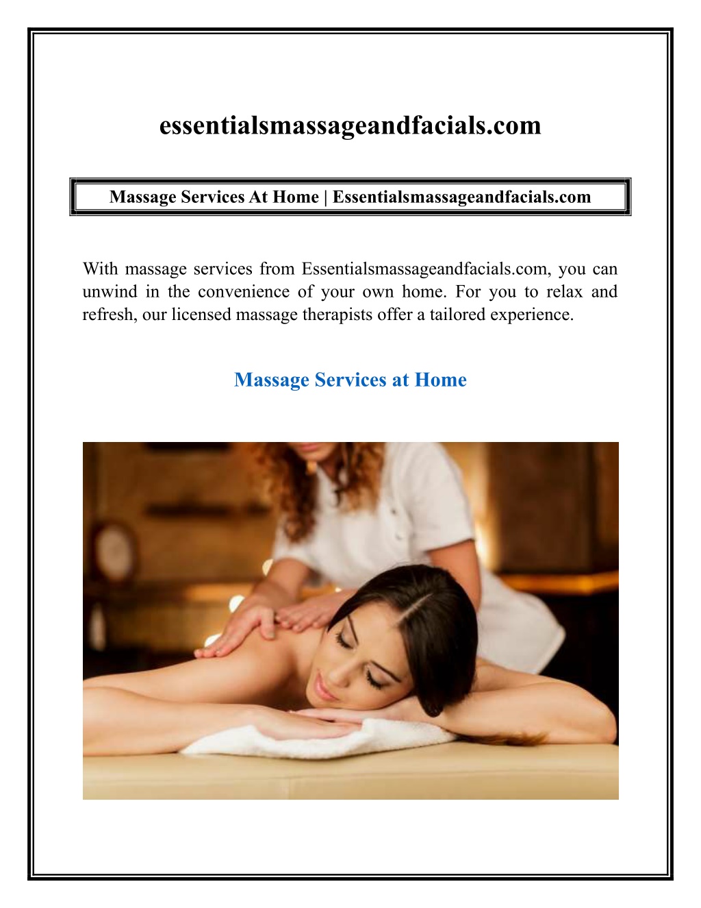 Fusion Massage - Therapeutic Massage Austin