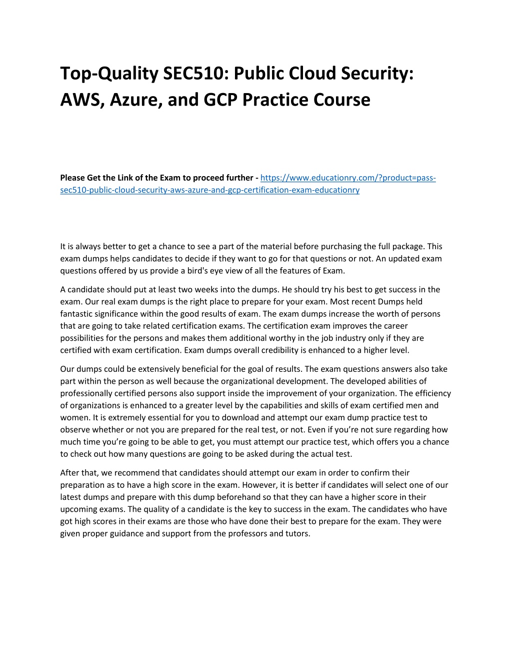 PPT - Top-Quality SEC510: Public Cloud Security: AWS, Azure, and GCP ...