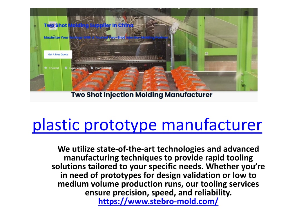 Overmolding & Insert Molding  Prototyping & Low-volume Production