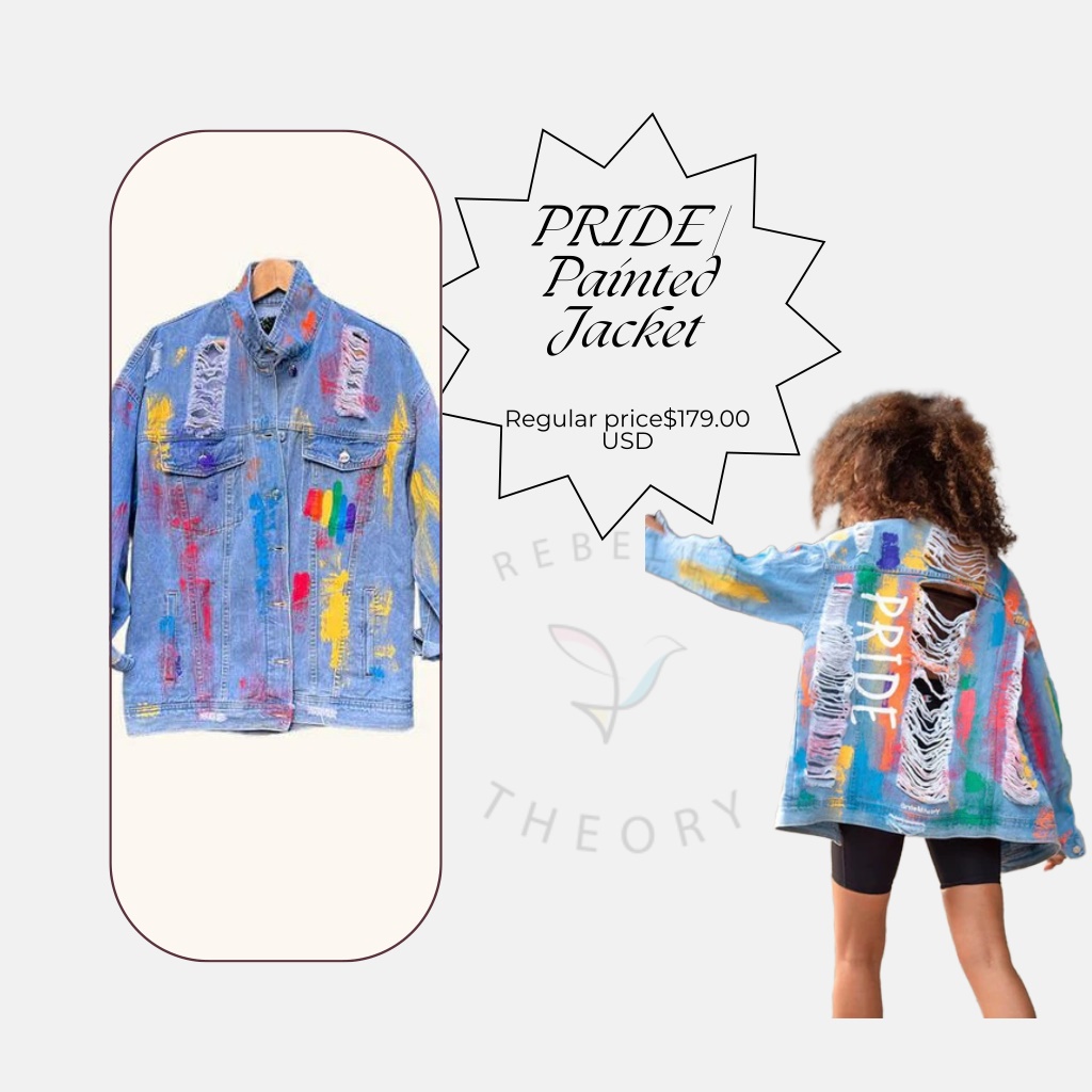 Rebelle Theory: Hand-Painted Denim Jacket by Rebelle theory - Issuu