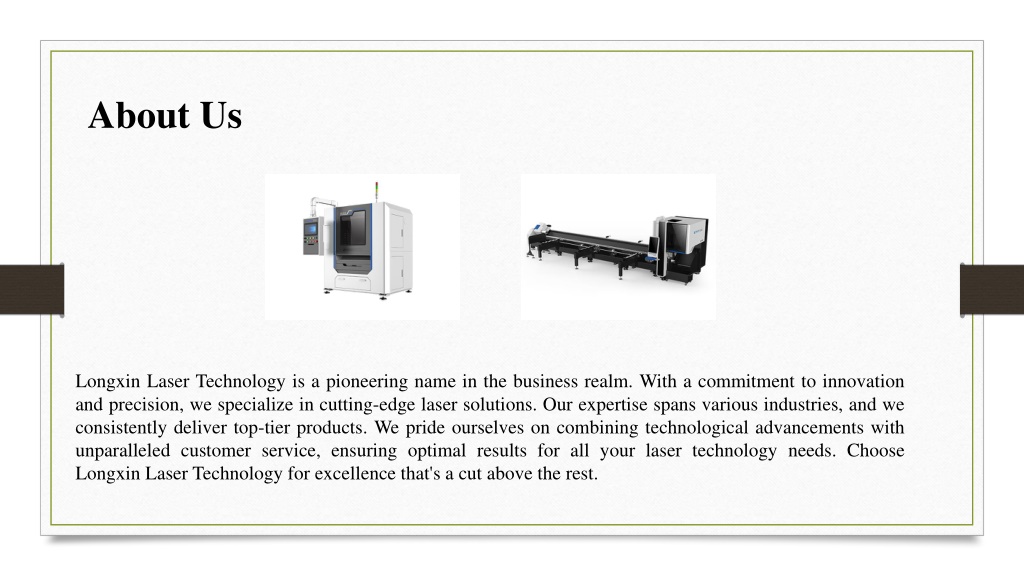 Top-Quality Laser Cutting and Engraving Machines