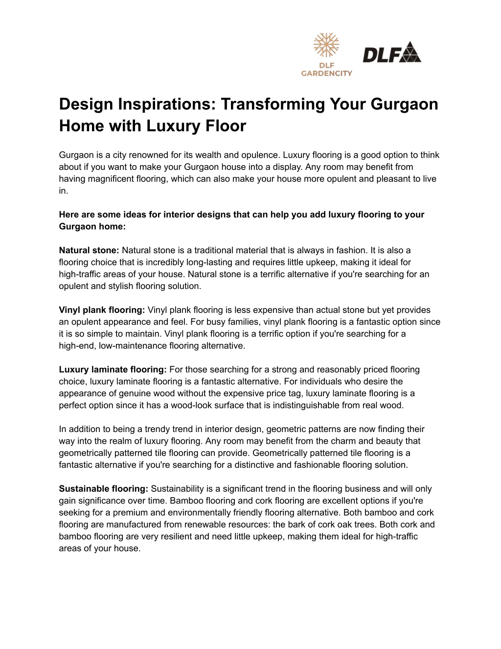 PPT - Design Inspirations: Transforming Your Gurgaon Home with Luxury ...