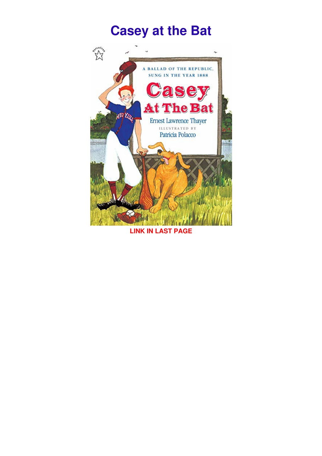 PPT - [PDF] DOWNLOAD Casey at the Bat PowerPoint Presentation, free ...