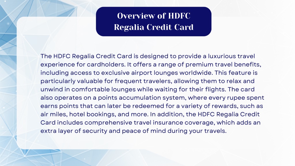Ppt Choosing The Right Hdfc Credit Card A Detailed Comparison Powerpoint Presentation Id 8719