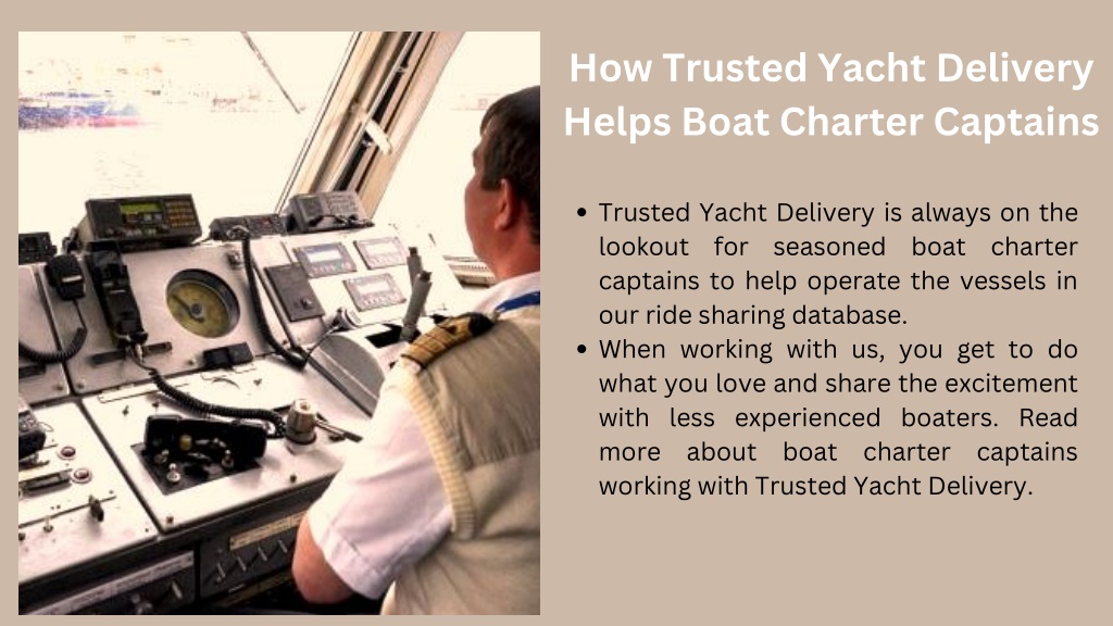 PPT How to a Boat Captain for Hire PowerPoint Presentation