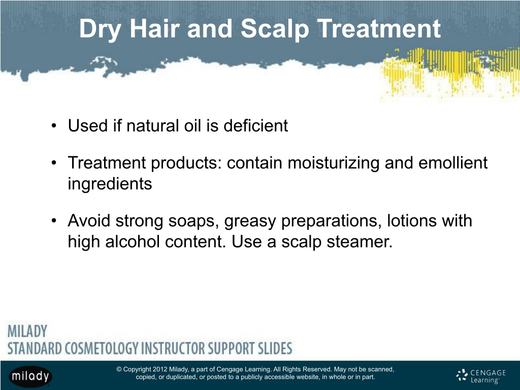 PPT - Chapter 15 Scalp Care, Shampooing, And Conditioning PowerPoint ...