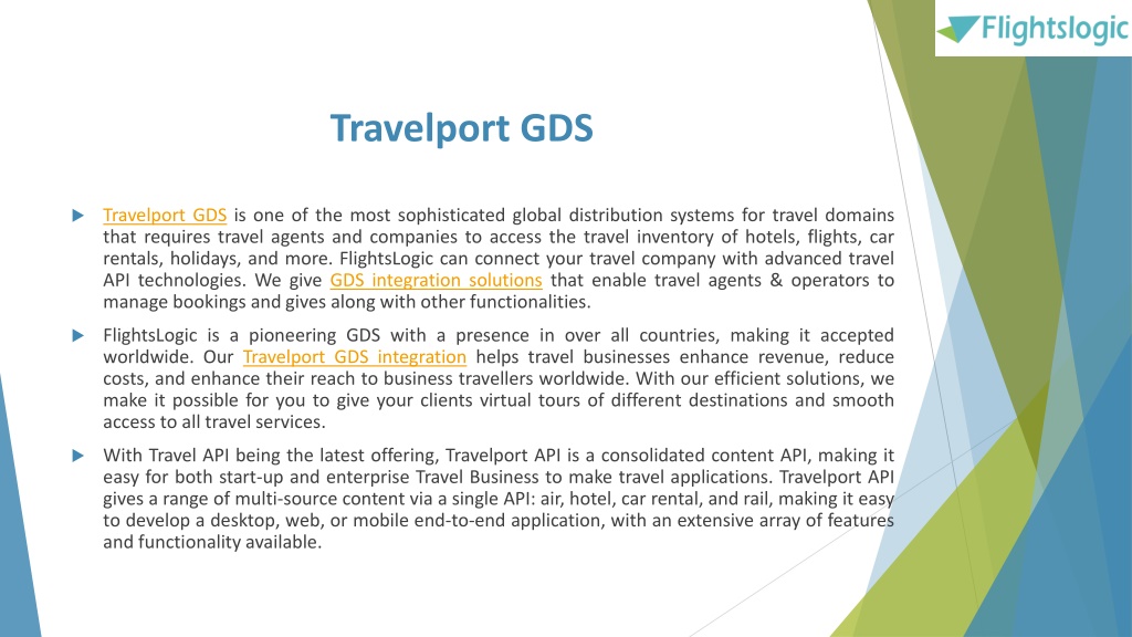 PPT Travelport GDS PowerPoint Presentation, free download ID12464524