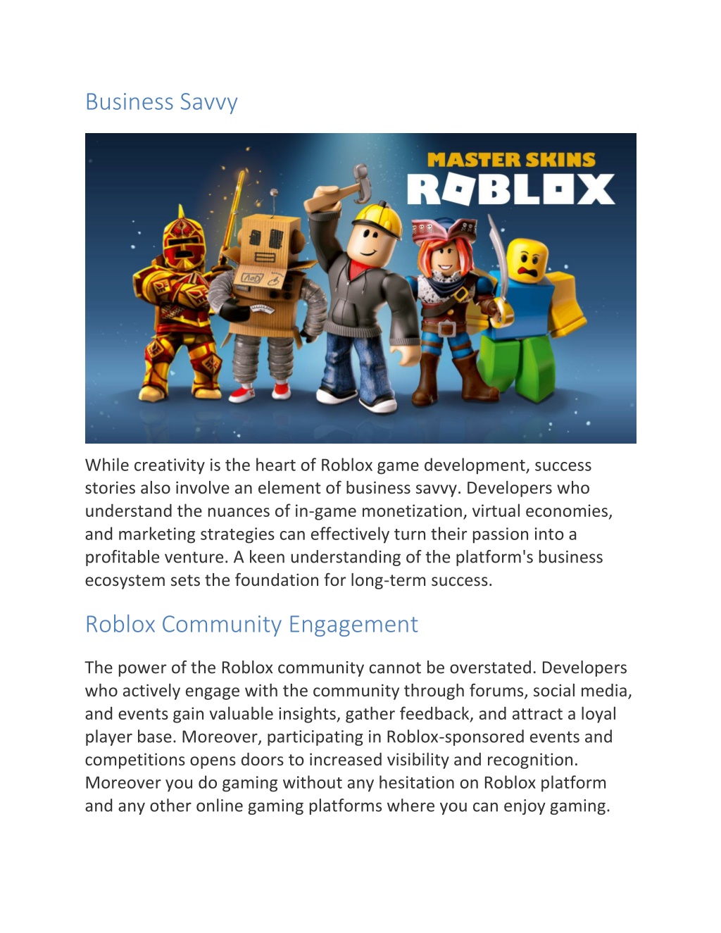 PPT - Roblox Unblocked PowerPoint Presentation, free download - ID