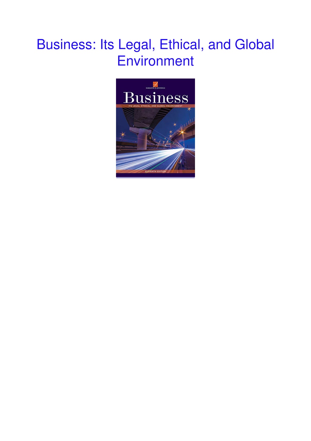PPT - Epub Business: Its Legal, Ethical, and Global Environment