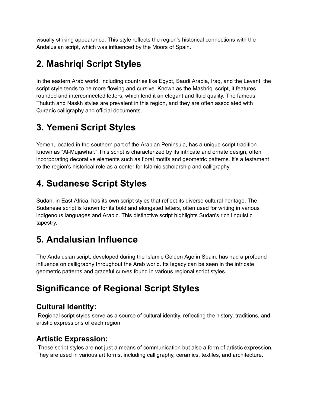 PPT - Script Diversity in the Arab World_ A Journey through Regional ...