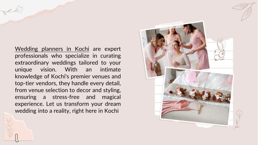 PPT A Comprehensive List of Kochi's Top Wedding Planners PowerPoint