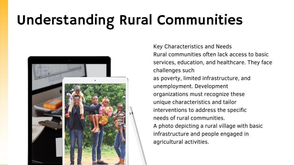 Community Involvement Rural PPT - Sustainable Rural Transformation: TRDSW's Community Development ...