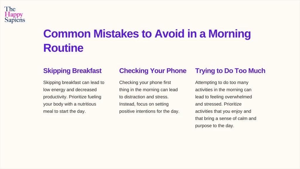 Avoiding Routine PPT - How-to-Kickstart-Your-Morning-Routine PowerPoint Presentation ...