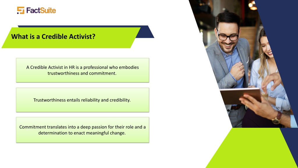 PPT - The credible Activist How to become a valuable business partner ...