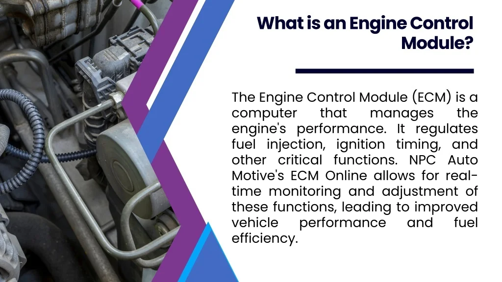 PPT - Explore Innovative Engine Control Modules At NPC Automotive ...