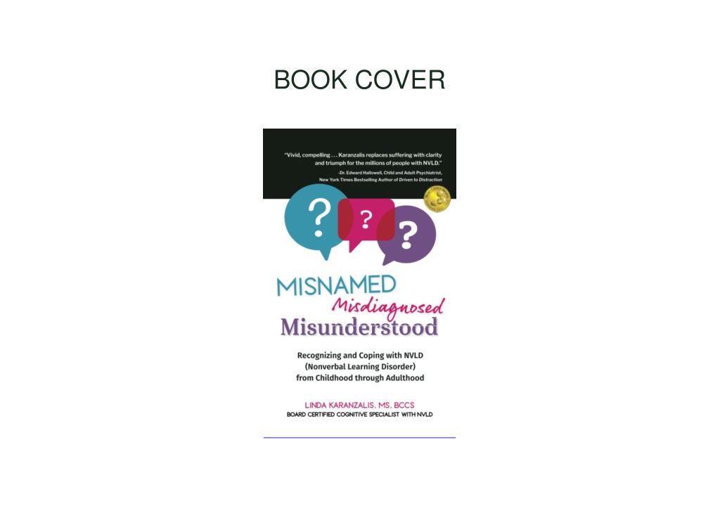 PPT - DOWNLOAD PDF Misnamed, Misdiagnosed, Misunderstood: Recognizing ...