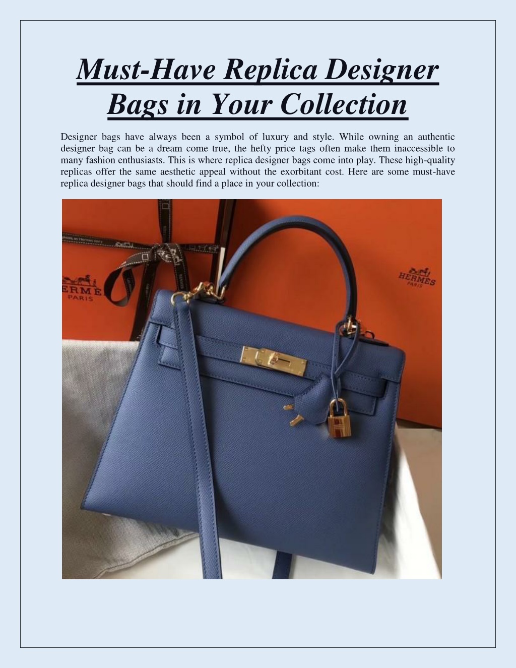 Latest Designer Handbags You Will Find In Deepika Padukone