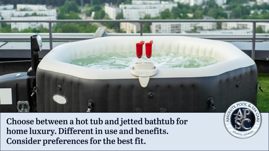 PPT The Difference Between A Hot Tub And Jetted Tub PowerPoint