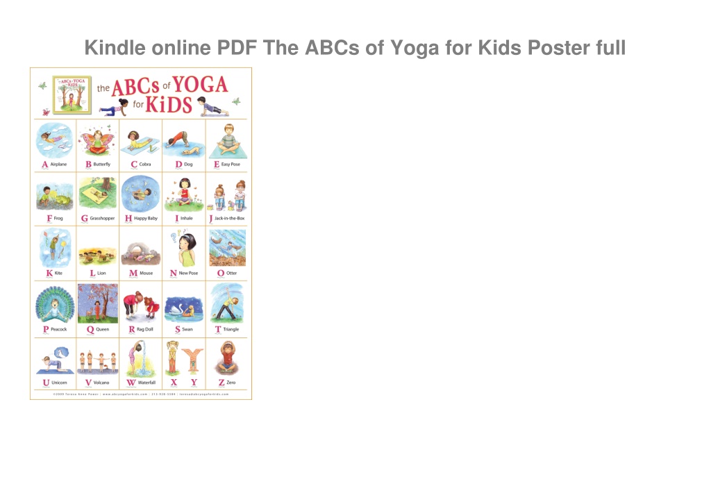 abc yoga for kids