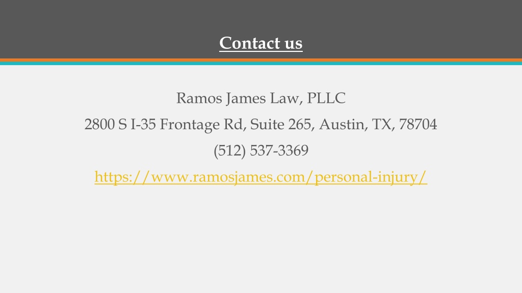 PPT - Personal Injury Attorney In Austin PowerPoint Presentation, Free ...